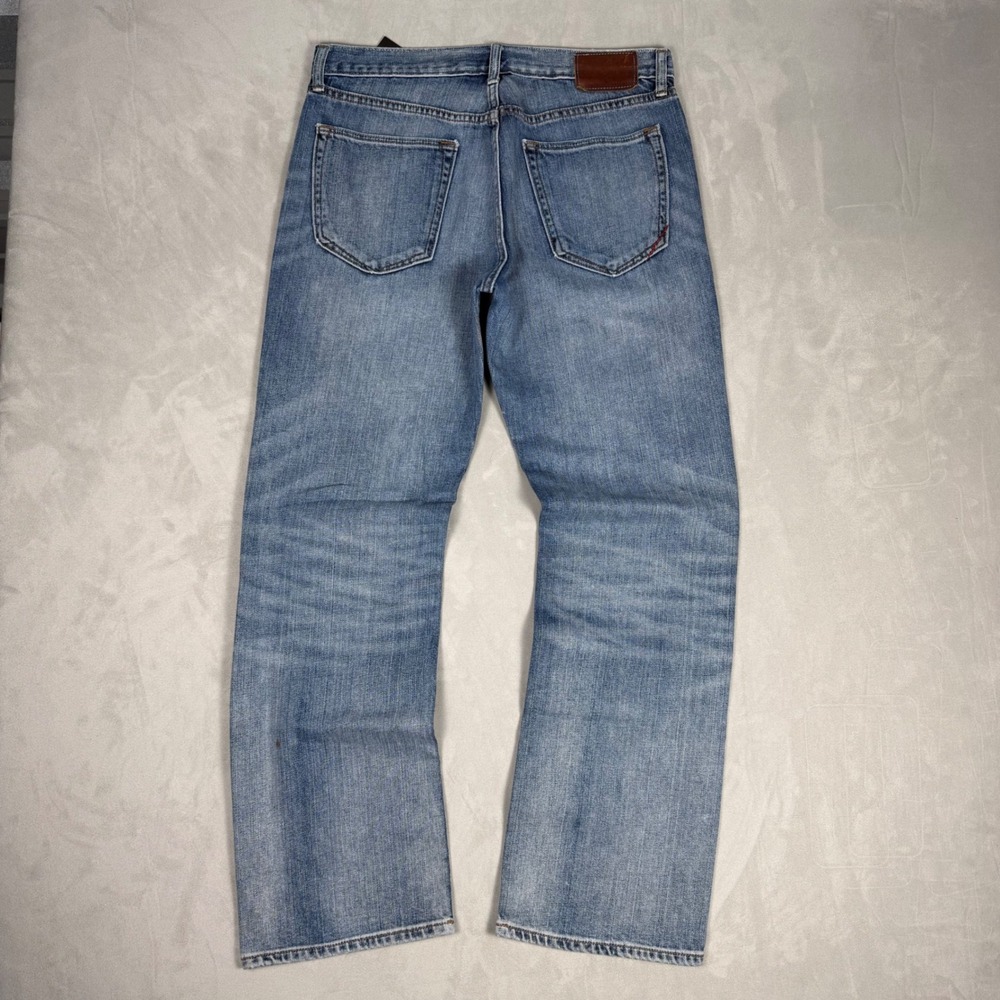 Modern Mens Banana Republic Straight Fit Medium Wash Denim Jeans 31x30